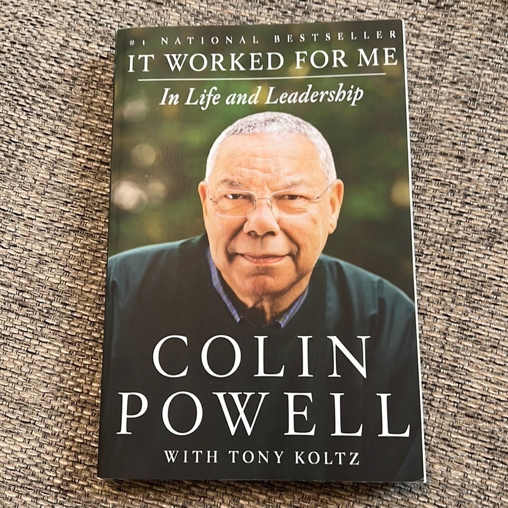 Book Colin Powell with Tony Koltz​​​​​​​​